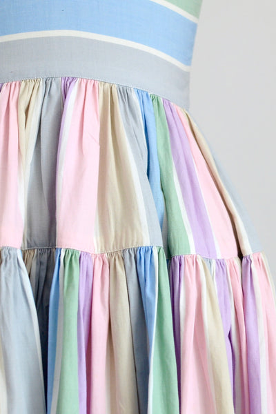 Grecian Pastel Dress - Pickled Vintage
