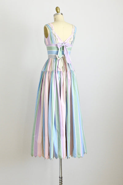 Grecian Pastel Dress - Pickled Vintage
