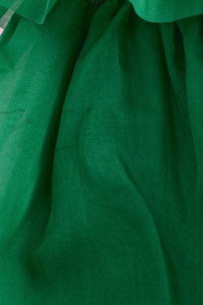 Green Chiffon Dress - Pickled Vintage
