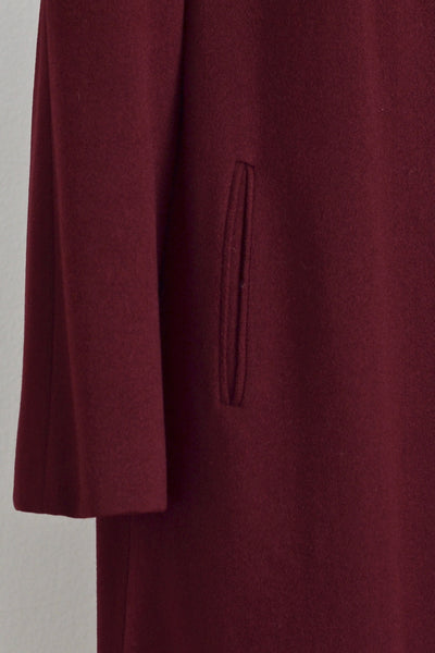 1940s Burgundy Coat - Pickled Vintage