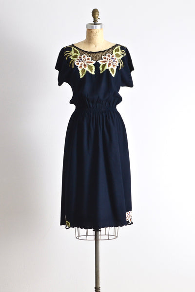 1970s Cut-Out Dress - Pickled Vintage