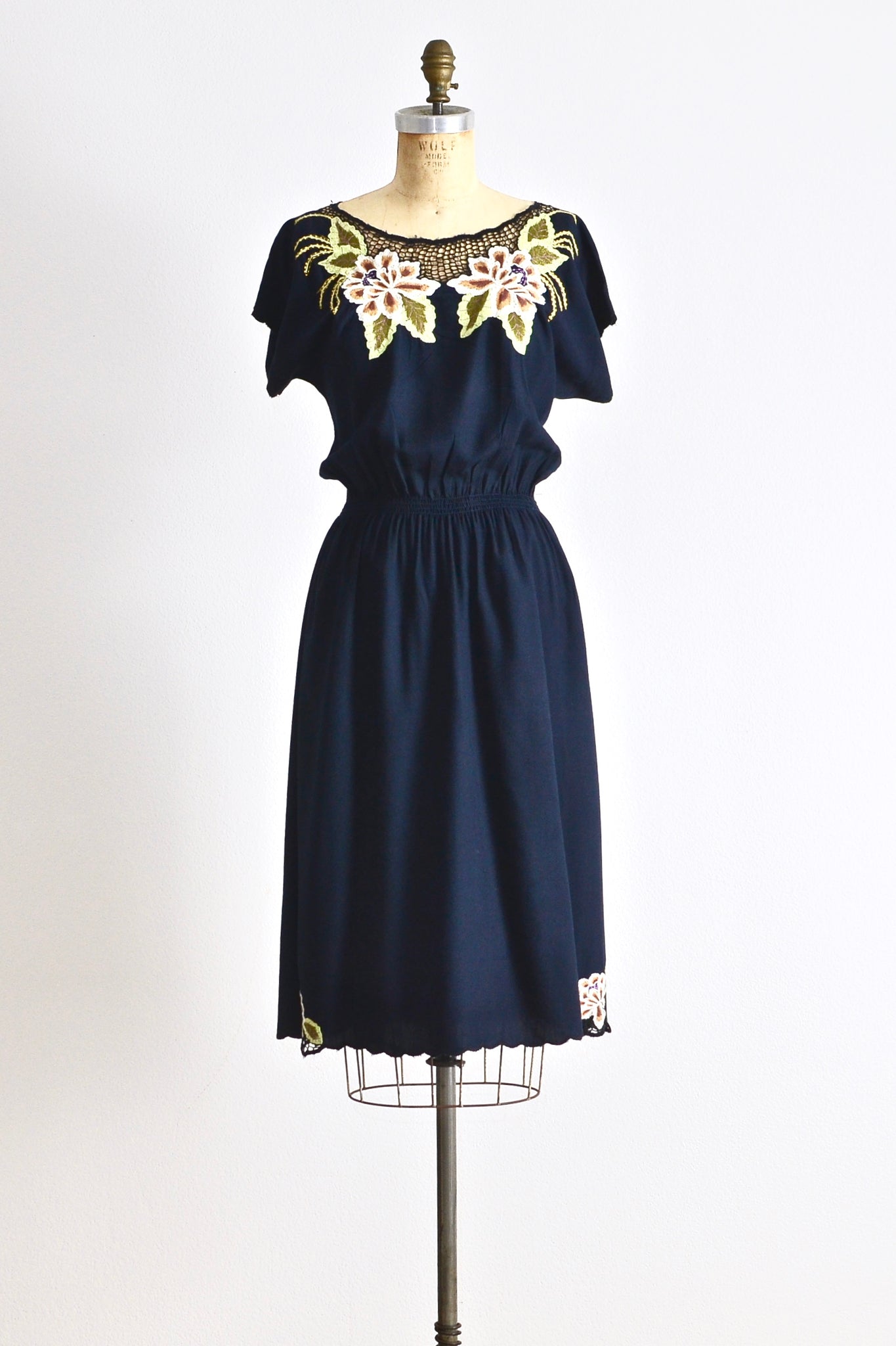 1970s Cut-Out Dress - Pickled Vintage