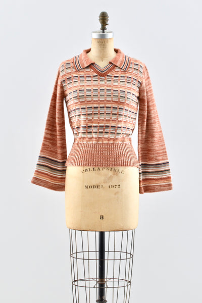 Space Dye Sweater - Pickled Vintage
