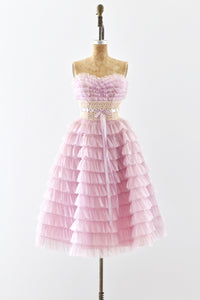 1950s Strapless Party Dress - Pickled Vintage