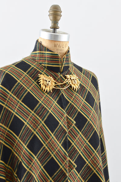 1950s Mitered Cape - Pickled Vintage