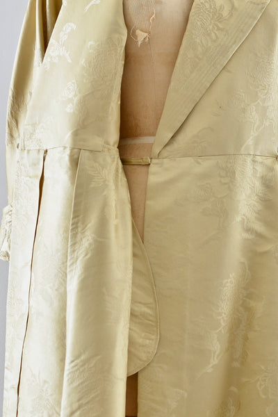 1940s Gold Hostess Gown - Pickled Vintage