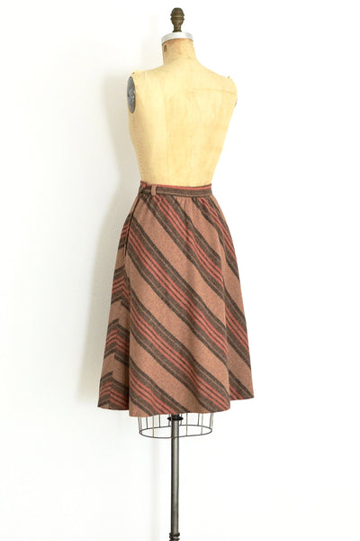 1970s Striped Skirt - Pickled Vintage