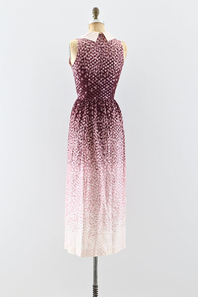 1970s Ombré Metallic Dress - Pickled Vintage