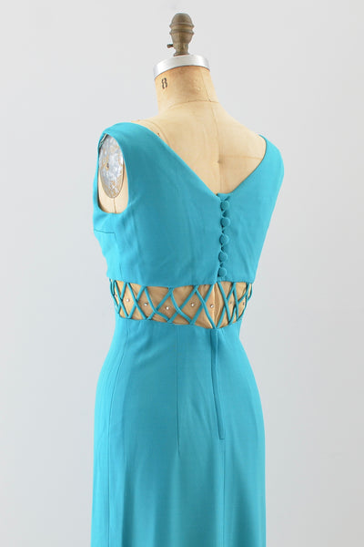 Lilli Diamond Cage Dress - Pickled Vintage