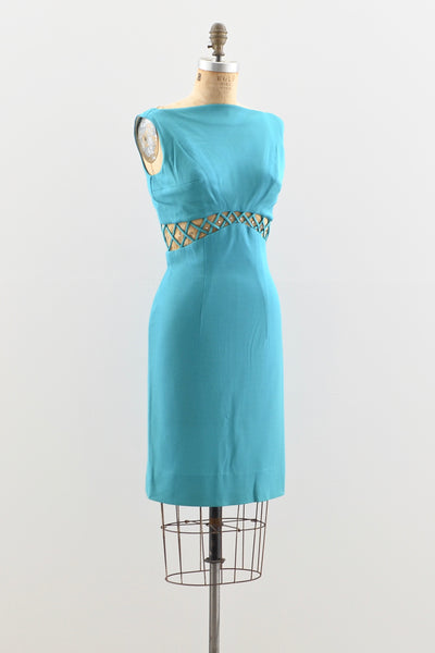Lilli Diamond Cage Dress - Pickled Vintage