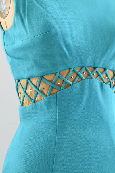 Lilli Diamond Cage Dress - Pickled Vintage