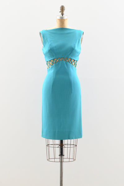 Lilli Diamond Cage Dress - Pickled Vintage