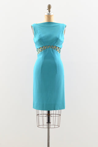 Lilli Diamond Cage Dress - Pickled Vintage