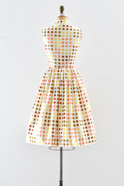 1950s Polka Dot Dress - Pickled Vintage