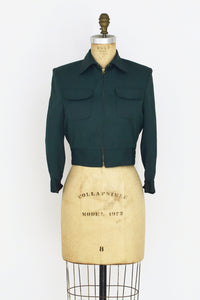 1940s Hunter Cropped Jacket - Pickled Vintage