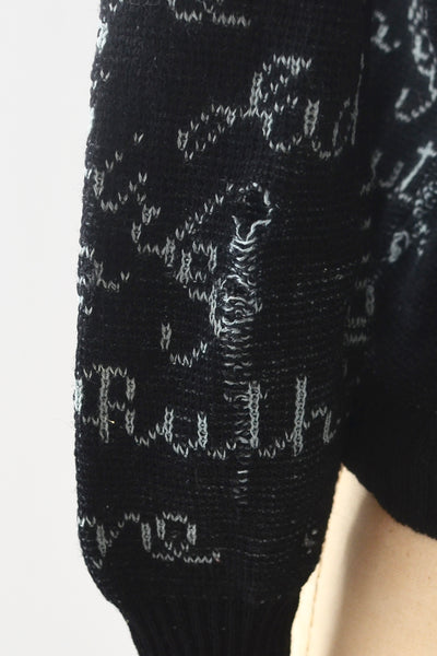 Rare 1930s Autograph Sweater - Pickled Vintage