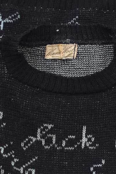 Rare 1930s Autograph Sweater - Pickled Vintage