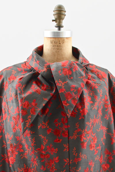 1958 YSL For Christian Dior Trapeze Coat / Numbered Christian Dior - Pickled Vintage