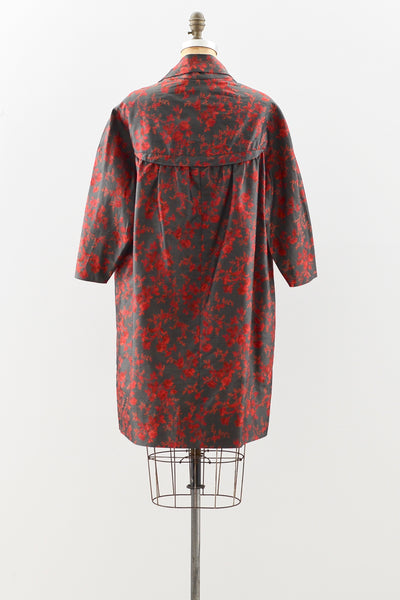 1958 YSL For Christian Dior Trapeze Coat / Numbered Christian Dior - Pickled Vintage
