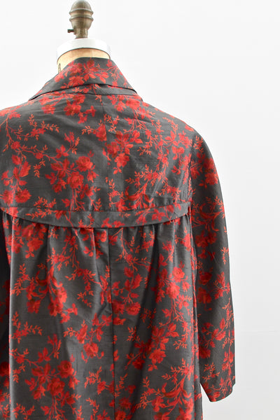 1958 YSL For Christian Dior Trapeze Coat / Numbered Christian Dior - Pickled Vintage