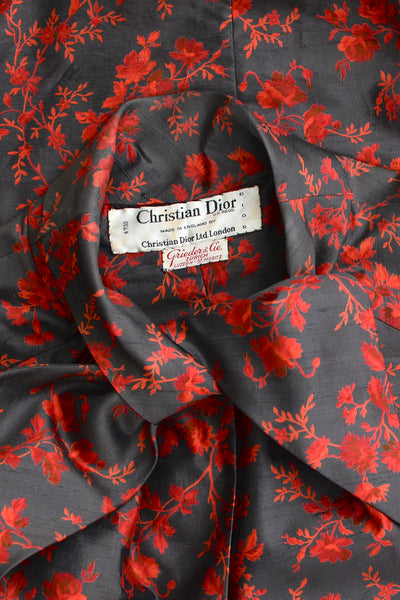 1958 YSL For Christian Dior Trapeze Coat / Numbered Christian Dior - Pickled Vintage