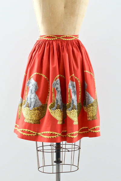 1950s Novelty Skirt - Pickled Vintage