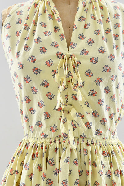 1950s Smocked Dress - Pickled Vintage