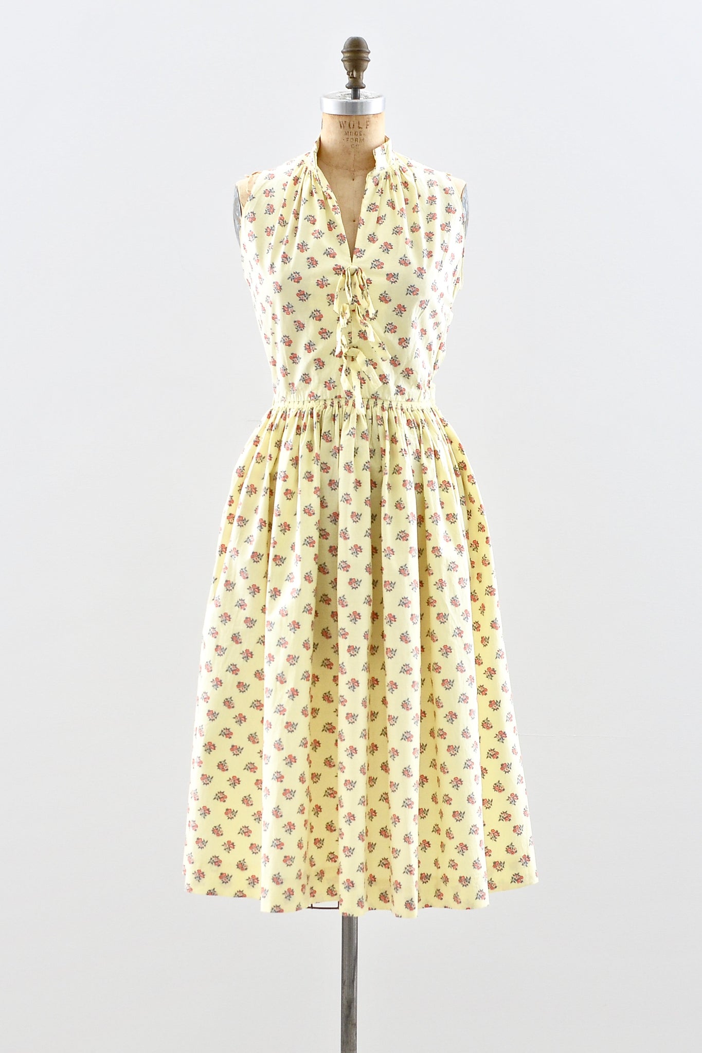 1950s Smocked Dress - Pickled Vintage