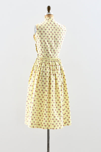 1950s Smocked Dress - Pickled Vintage