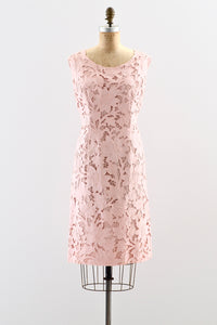 1960s Pink Cutout Dress - Pickled Vintage