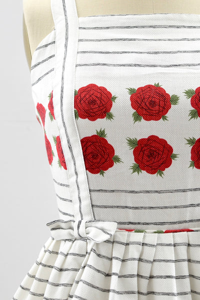 Rose Print Dress - Pickled Vintage