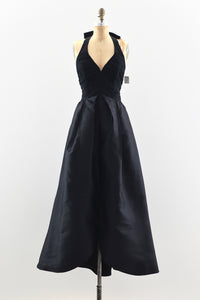 1960s Halter Neck Party Dress - Pickled Vintage