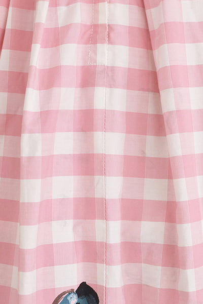 Border Print Dress - Pickled Vintage