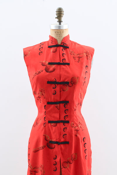 1950s Hawaiian Tea Timer Tunic - Pickled Vintage