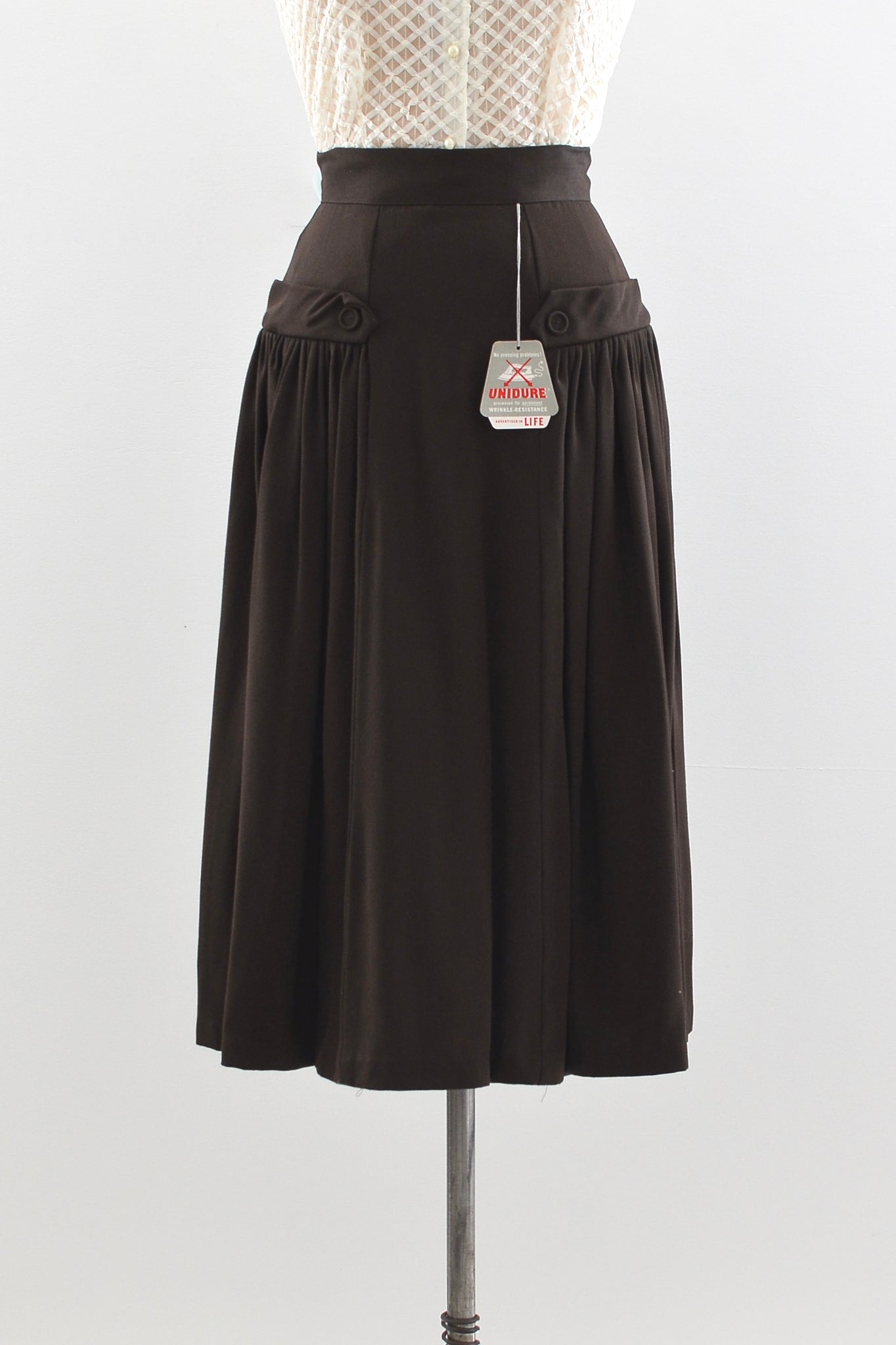 1950s Ganache Skirt - Pickled Vintage