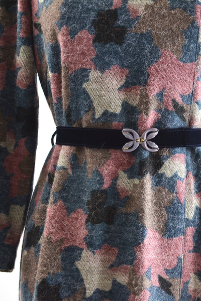 Surplice Sweater Dress - Pickled Vintage