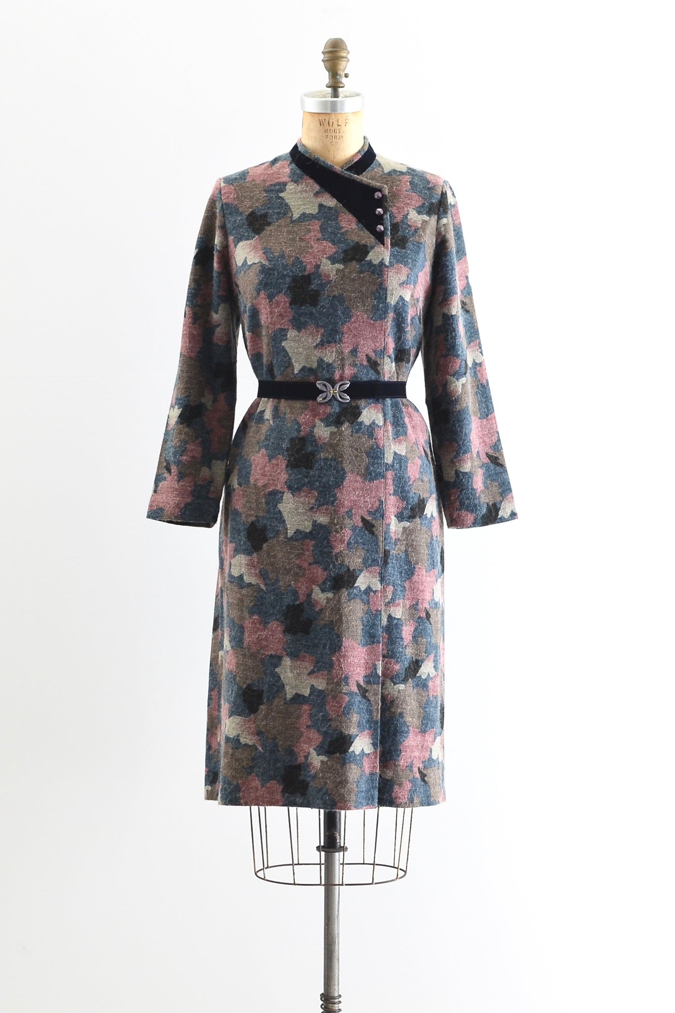 Surplice Sweater Dress - Pickled Vintage