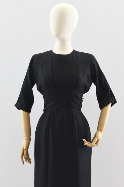 Gigi Young Raw Silk Dress - Pickled Vintage