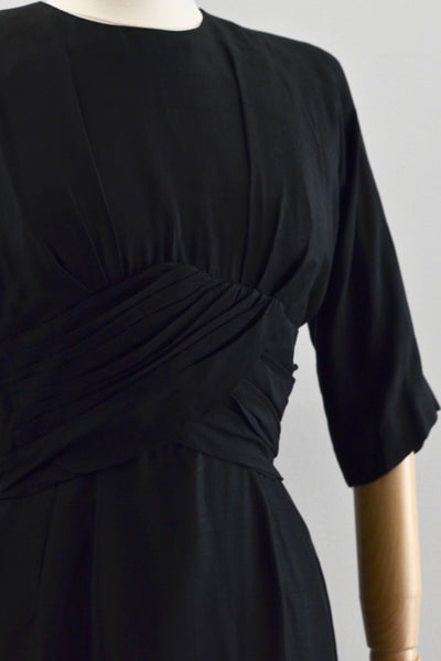 Gigi Young Raw Silk Dress - Pickled Vintage