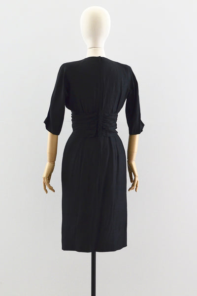 Gigi Young Raw Silk Dress - Pickled Vintage