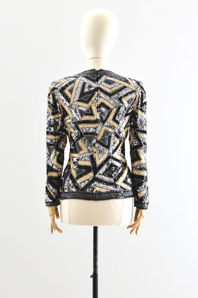 90s Glam Top - Pickled Vintage