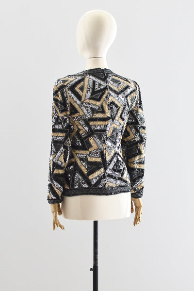 90s Glam Top - Pickled Vintage