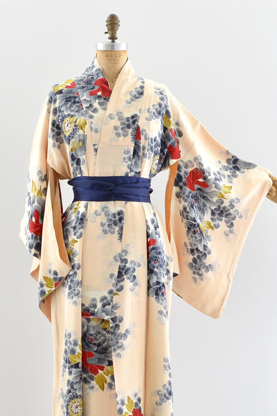 1950s Spring Play Kimono - Pickled Vintage