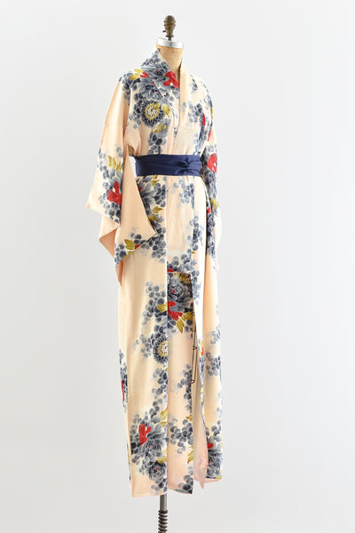 1950s Spring Play Kimono - Pickled Vintage