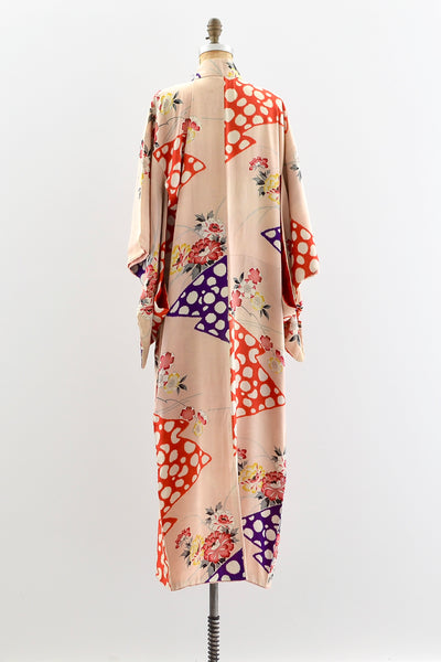 1940s Dream Play Kimono - Pickled Vintage