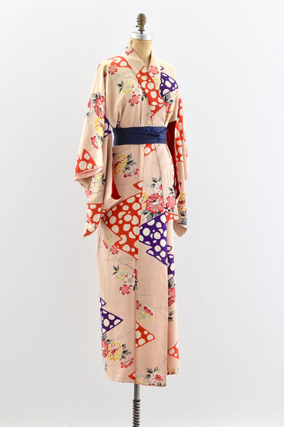 1940s Dream Play Kimono - Pickled Vintage