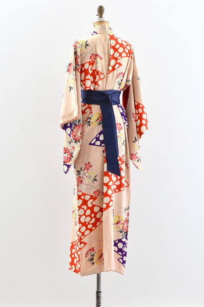 1940s Dream Play Kimono - Pickled Vintage
