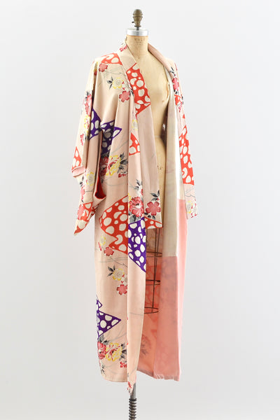 1940s Dream Play Kimono - Pickled Vintage