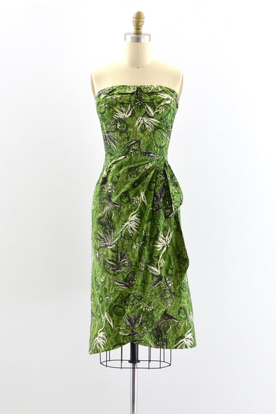 1950s Sarong Dress - Pickled Vintage