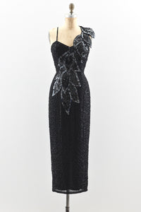 Trailing Foliage Dress - Pickled Vintage